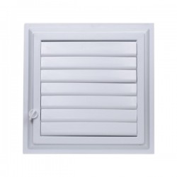 Plastik Banyo ve WC Havalandırma Menfezi- Panjur 50 x 50 cm