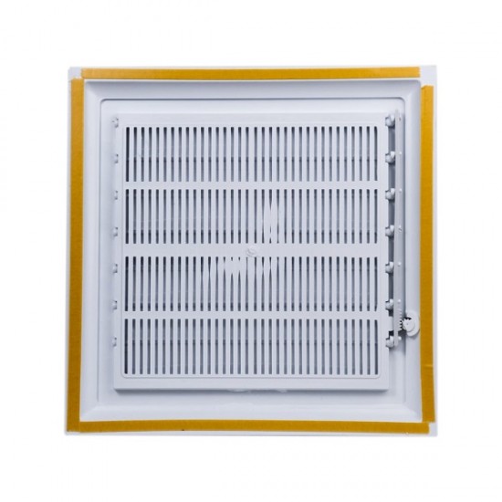 Plastik Banyo ve WC Havalandırma Menfezi- Panjur 60 x 60 cm