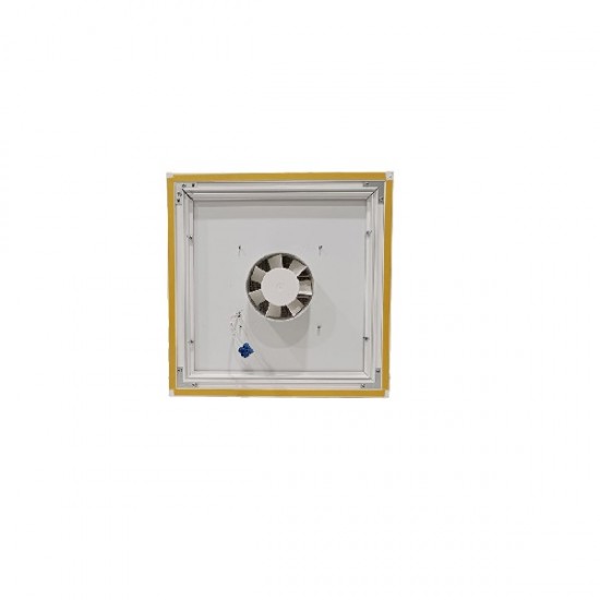 BLAUBERG Bravo 150T Zaman Ayarlı Fanlı Aluminyum Menfez (305m³/H) - Düz Panel - Yüzeysel Montaj - Beyaz BLAUBERG Bravo 150T Zaman Ayarlı Fanlı Aluminyum Menfez (305m³/H) - Düz Panel - Yüzeysel Montaj - Beyaz