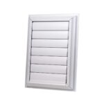 Alüminyum Banyo ve WC Menfez Yüzeysel Montaj ( Özel Ölçü imalat ) - Beyaz - Görsel 2