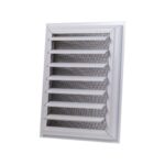 Alüminyum Banyo ve WC Menfez Yüzeysel Montaj ( Özel Ölçü imalat ) - Beyaz - Görsel 3