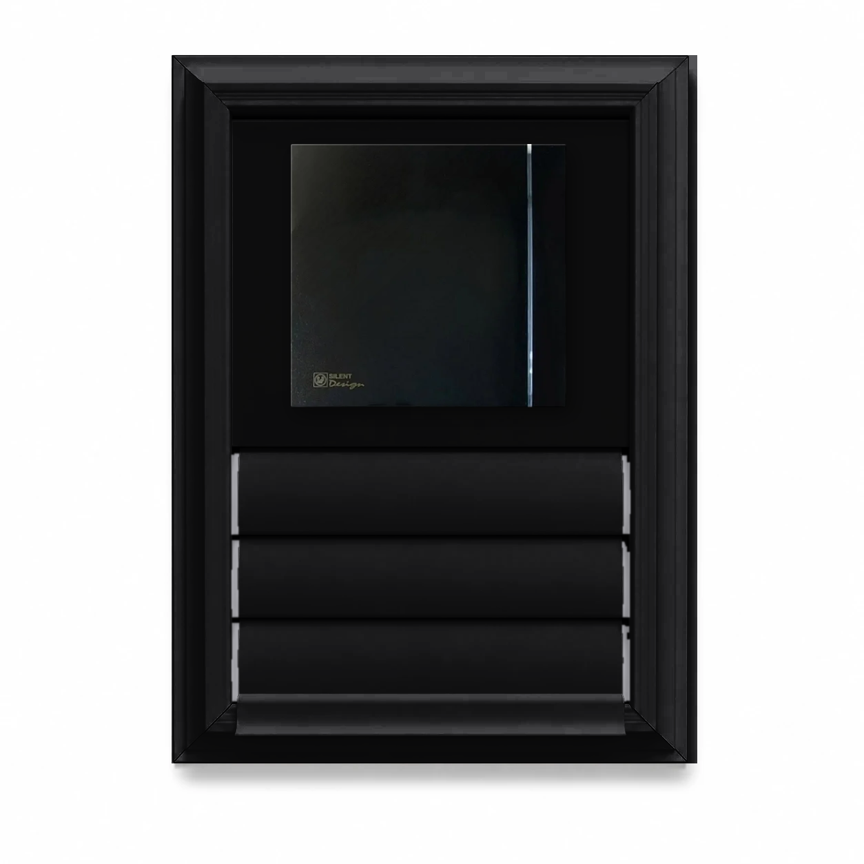soler-palau-silent-100-cz-design-fanli-aluminyum-menfezmarketi-siyah-kapali-sol.plau.sln.100.cz.dsn.knt.syh Soler-Palau Silent 100 CZ Design Fanlı Alüminyum Menfez (85m³/h) - Kanatlı - Yüzeysel Montaj - Siyah - Görsel 1