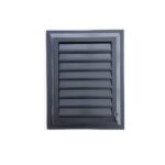 Plastik Banyo ve WC Havalandırma Menfezi- Panjur 50 x 50 cm ( Antrasit Gri )